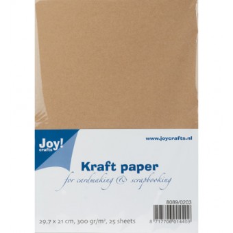 Kraft Papier A4 - 25 vellen
